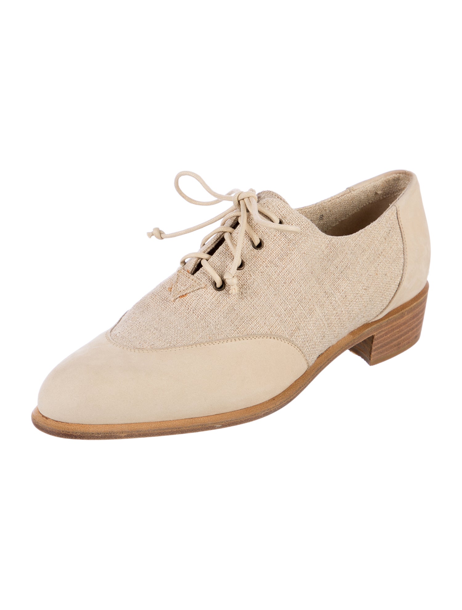 Walter Steiger Leather Lace Trim Embellishment Oxfords