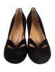 Walter Steiger Suede Cutout Accent Pumps