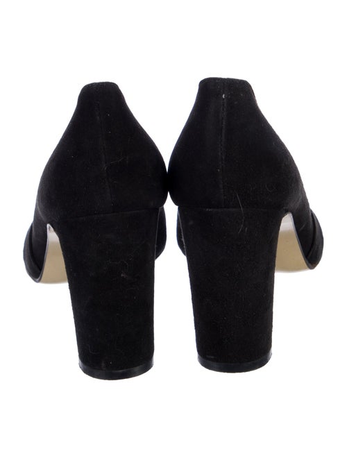 Walter Steiger Suede Cutout Accent Pumps