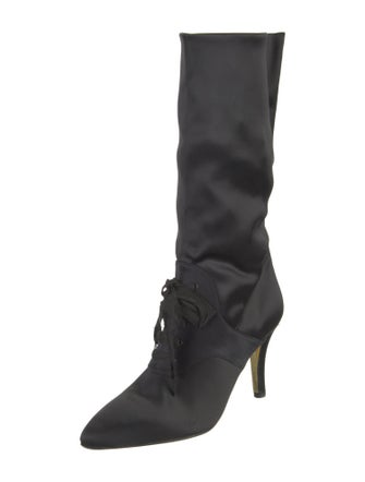 Walter Steiger Satin Sock Boots