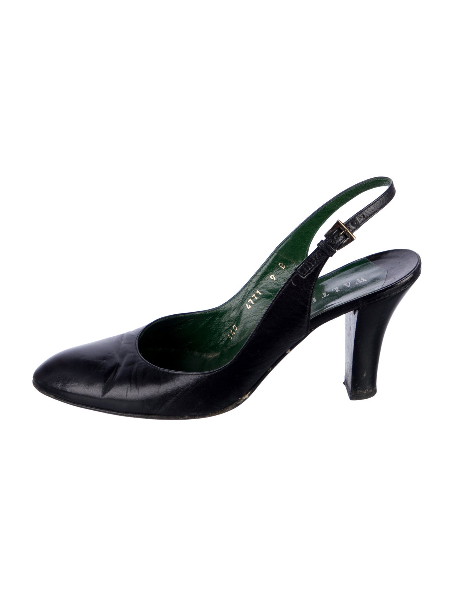 Walter Steiger Leather Slingback Pumps