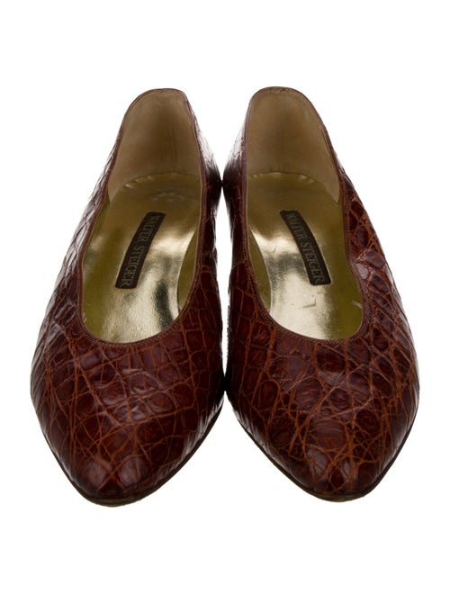 Walter Steiger Alligator Animal Print Pumps