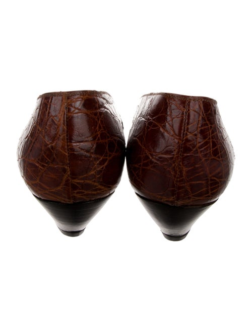 Walter Steiger Alligator Animal Print Pumps