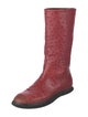 Walter Steiger Embossed Leather Printed Boots
