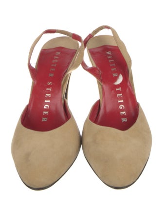 Walter Steiger Leather Slingback Pumps
