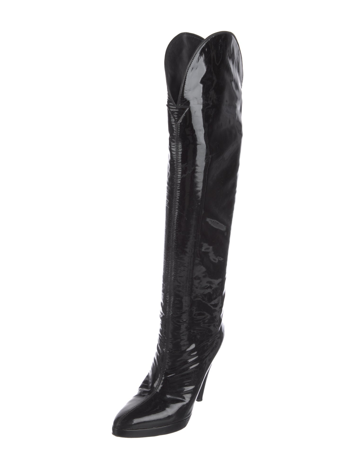 Walter Steiger Patent Leather Boots