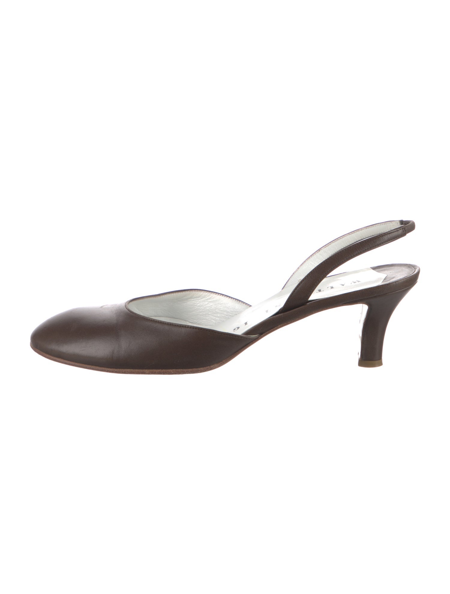 Walter Steiger Leather Slingback Pumps
