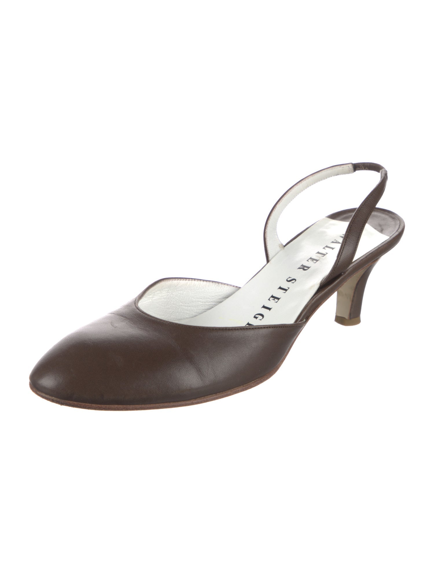 Walter Steiger Leather Slingback Pumps