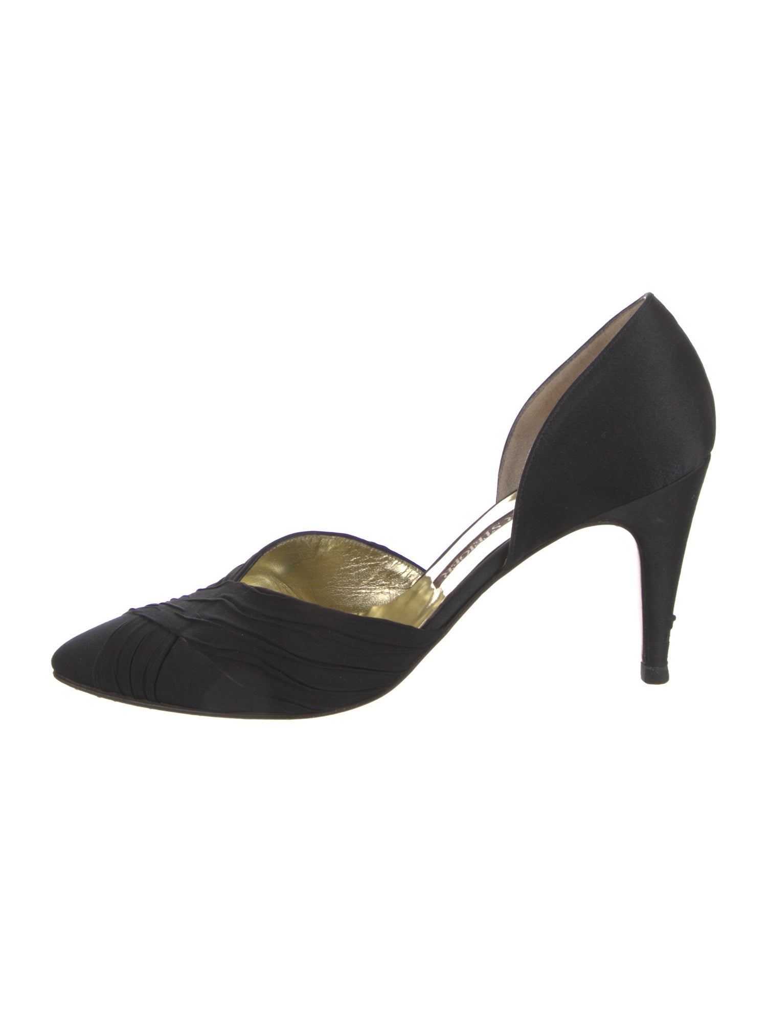 Walter Steiger Satin D'Orsay Pumps