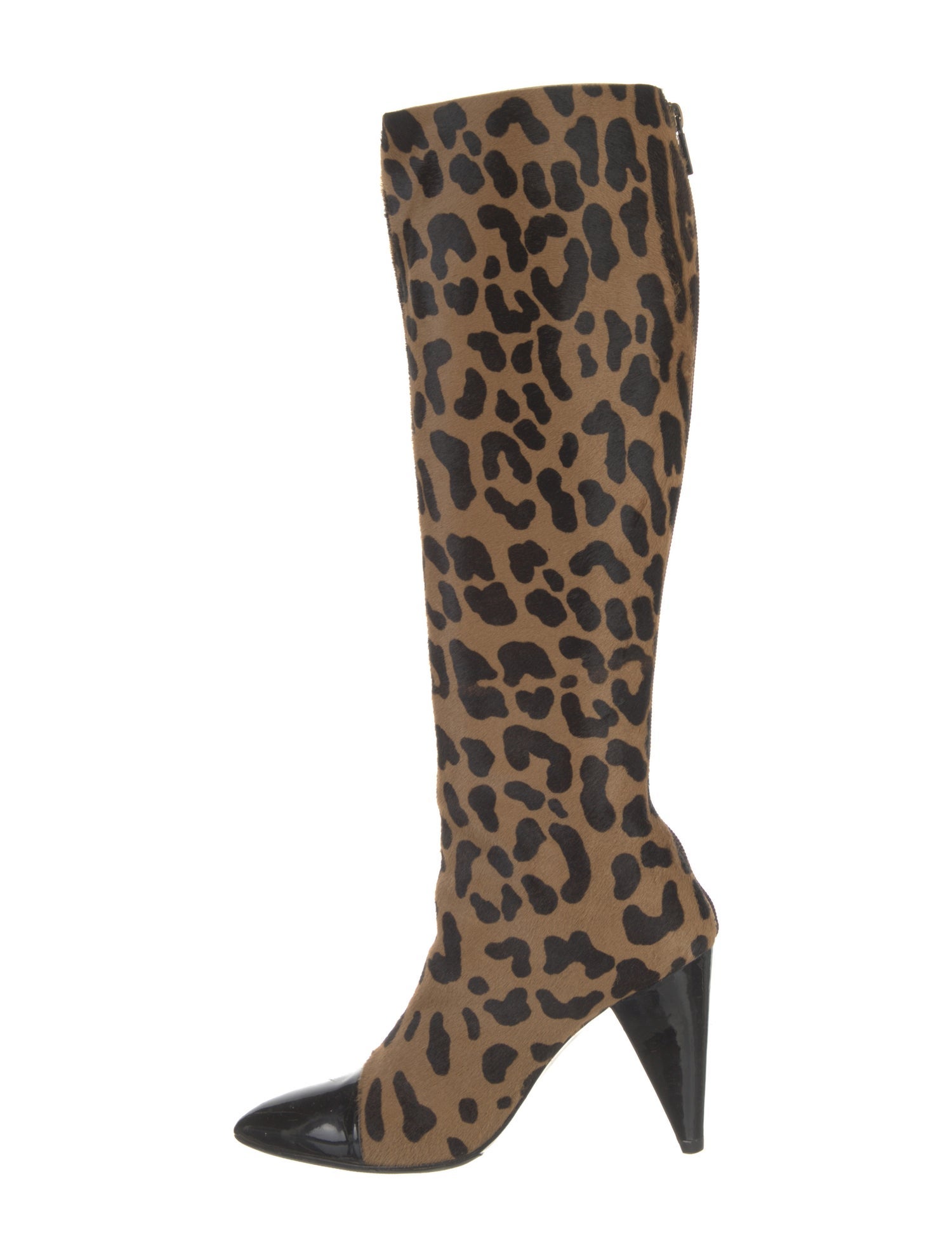 Walter Steiger Ponyhair Animal Print Boots