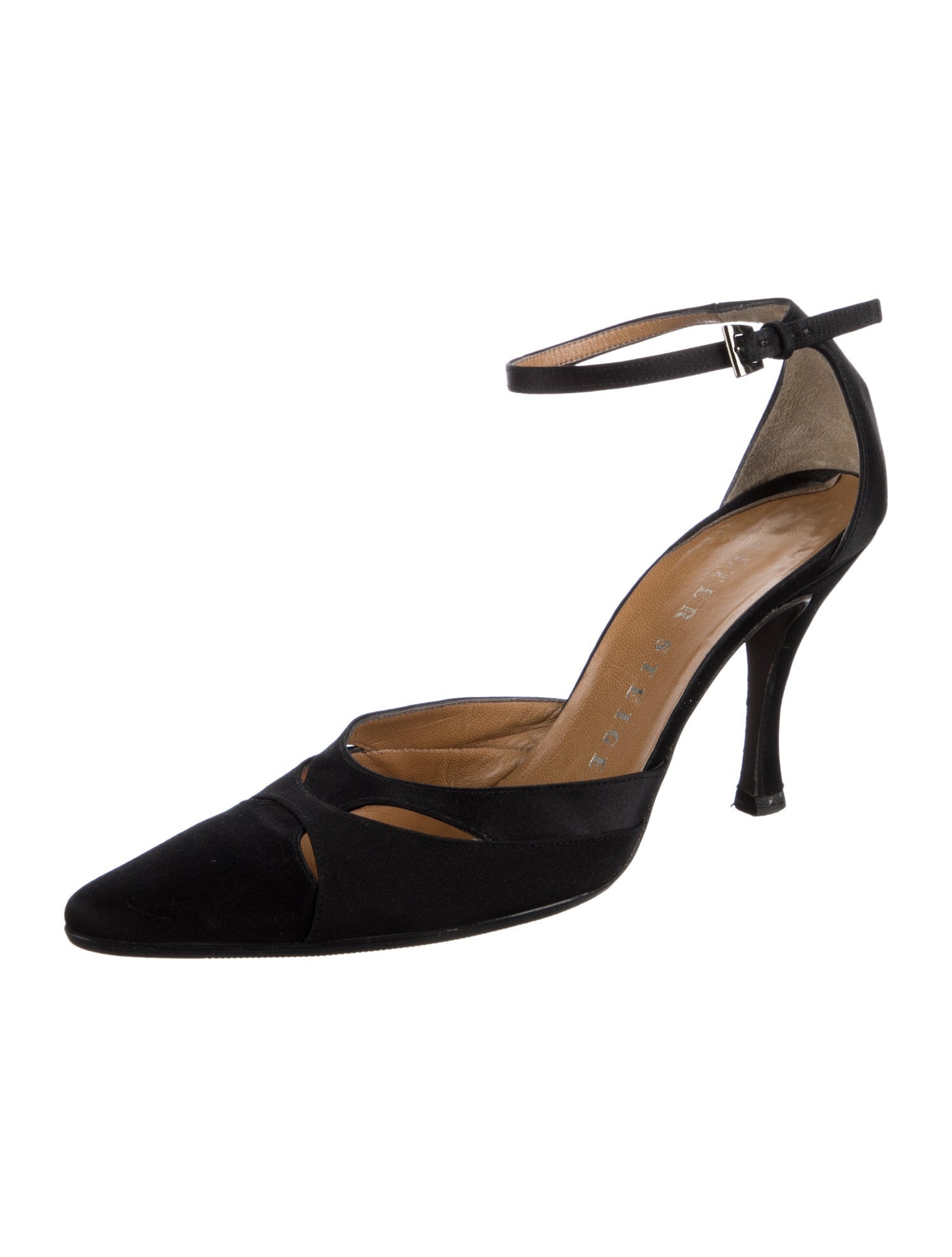 Walter Steiger Canvas D'Orsay Pumps