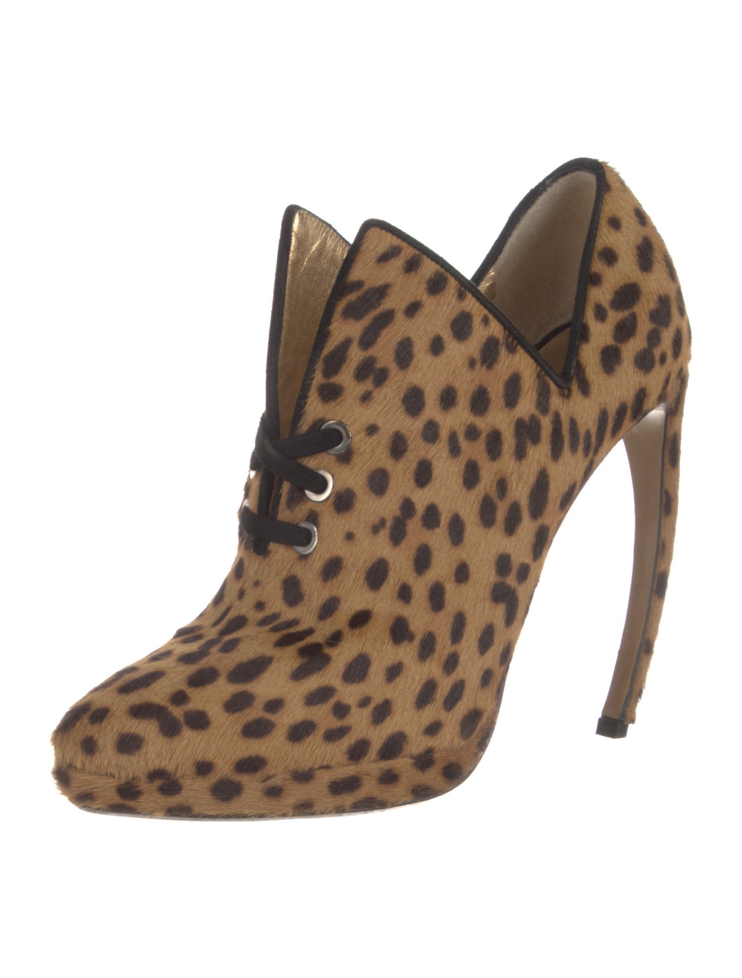 Walter Steiger Ponyhair Animal Print Pumps