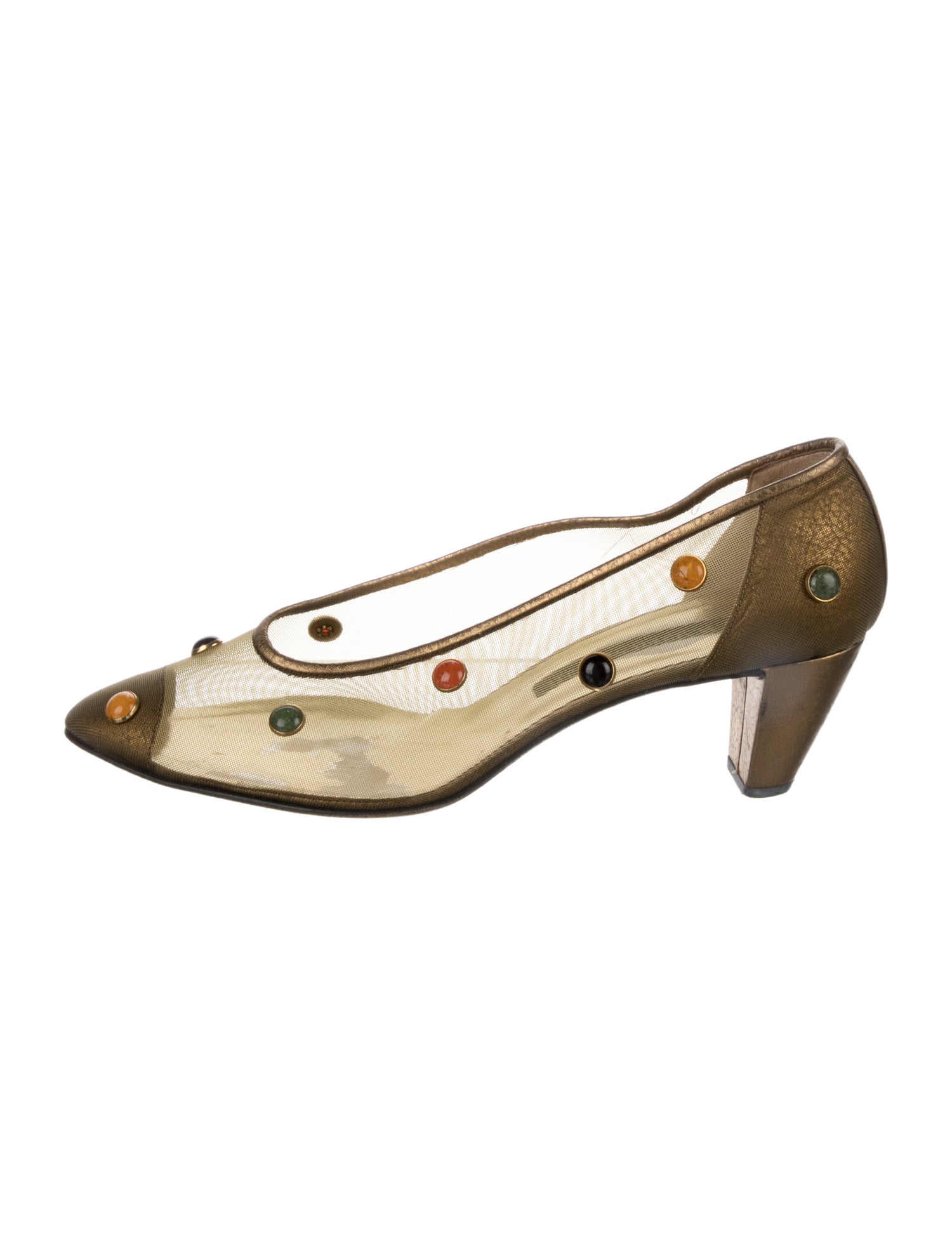 Walter Steiger Mesh Pumps