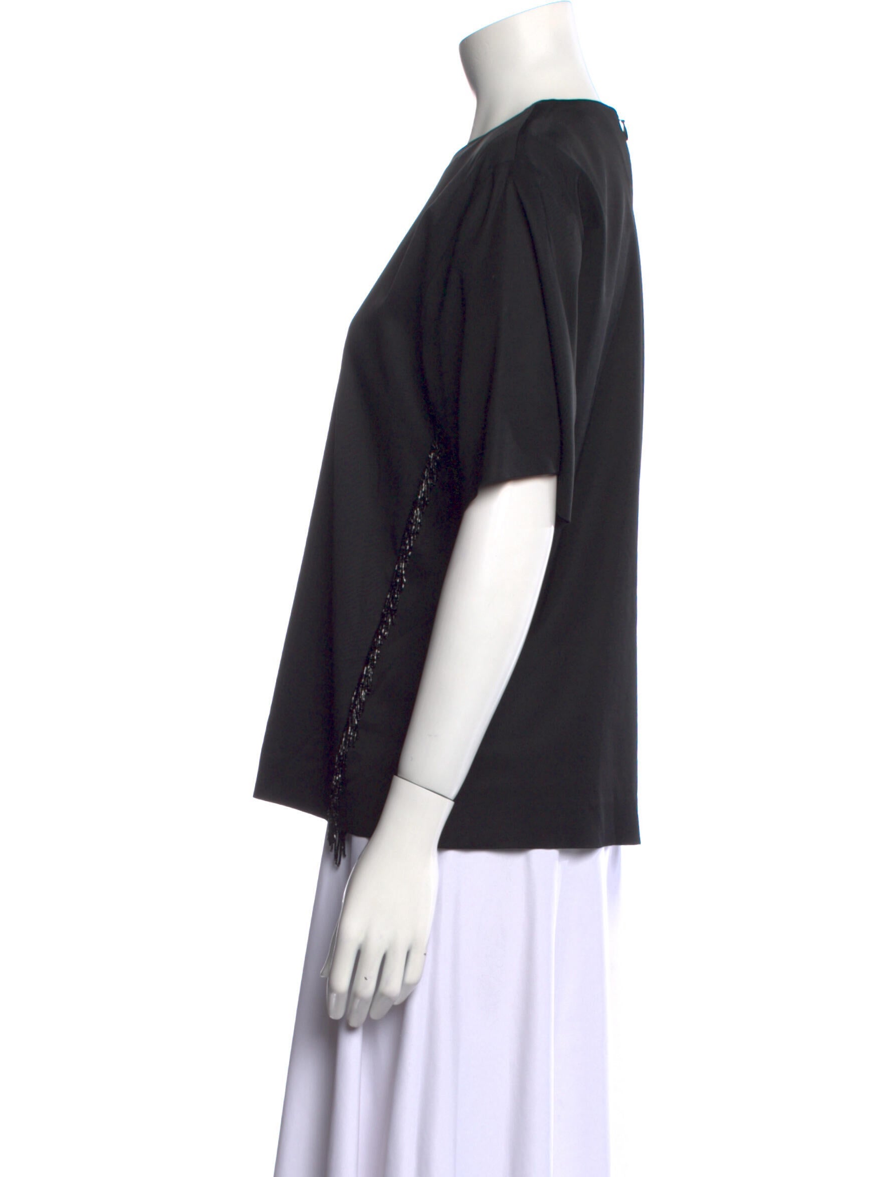 St. John Crew Neck Short Sleeve T-Shirt