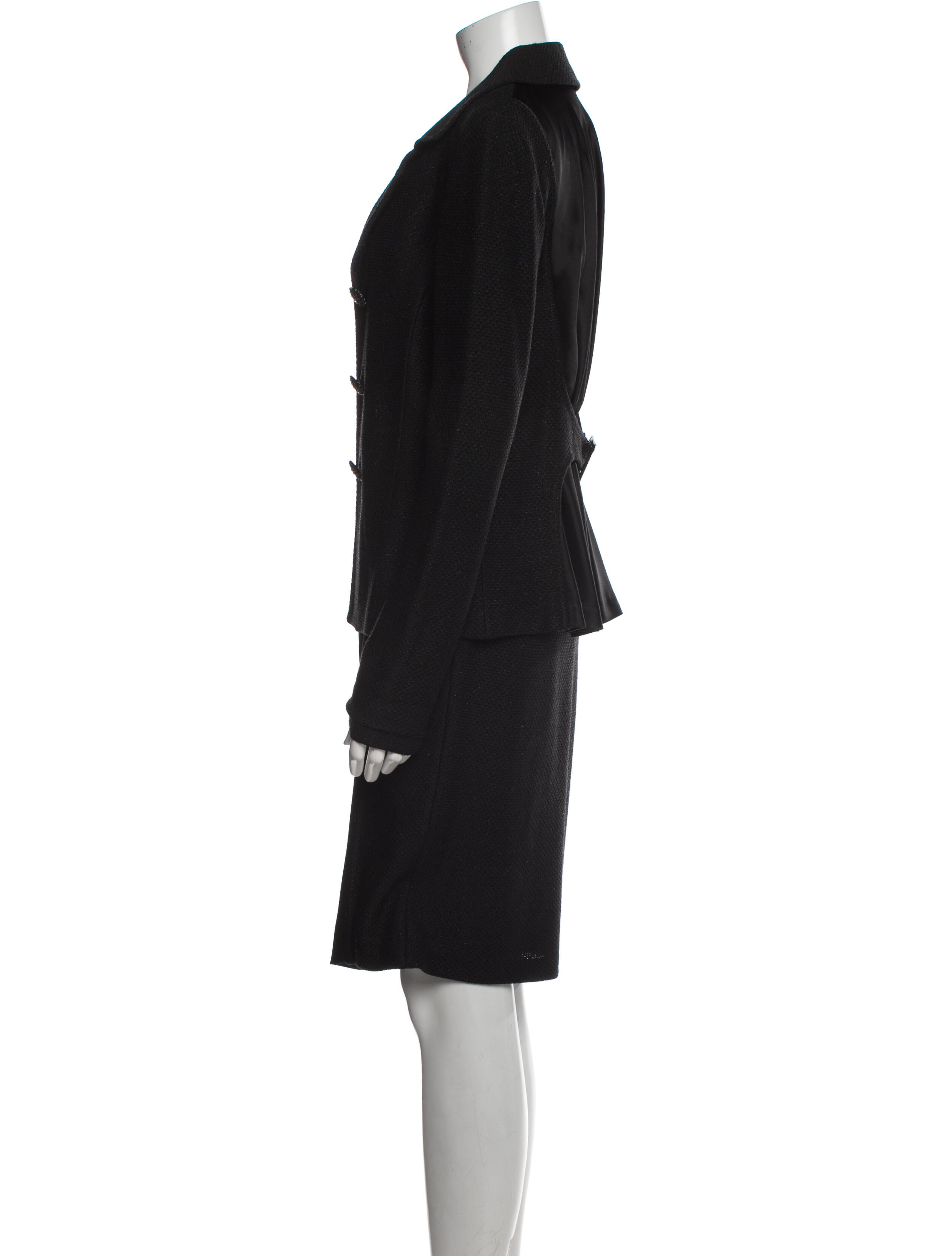 St. John Crystal Embellishments Dress Set