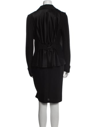 St. John Crystal Embellishments Dress Set