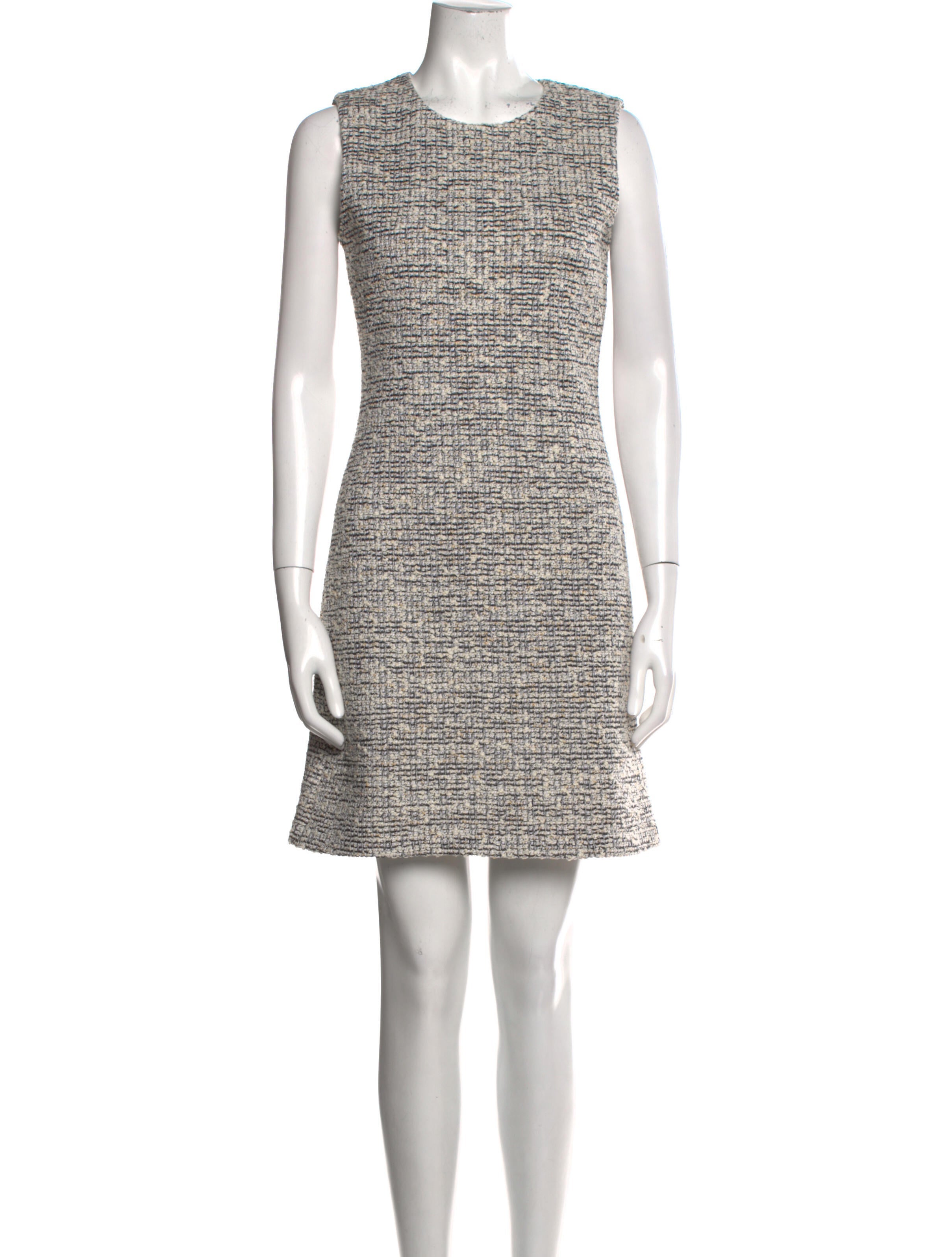 St. John Tweed Pattern Mini Dress w/ Tags