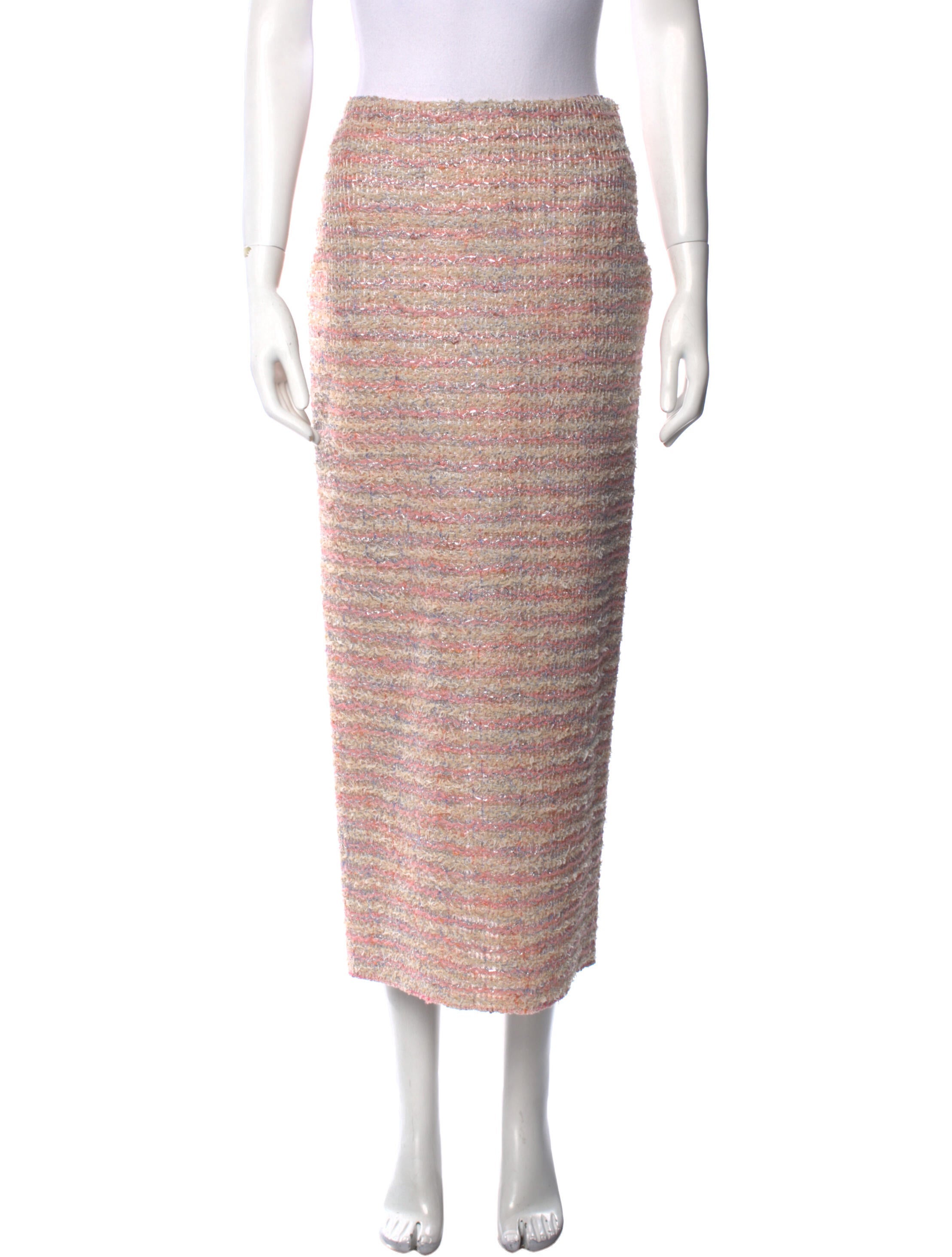 St. John Midi Length Skirt