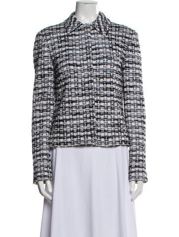 St. John Jackets Tweed Pattern Evening Jacket US 2 | XS