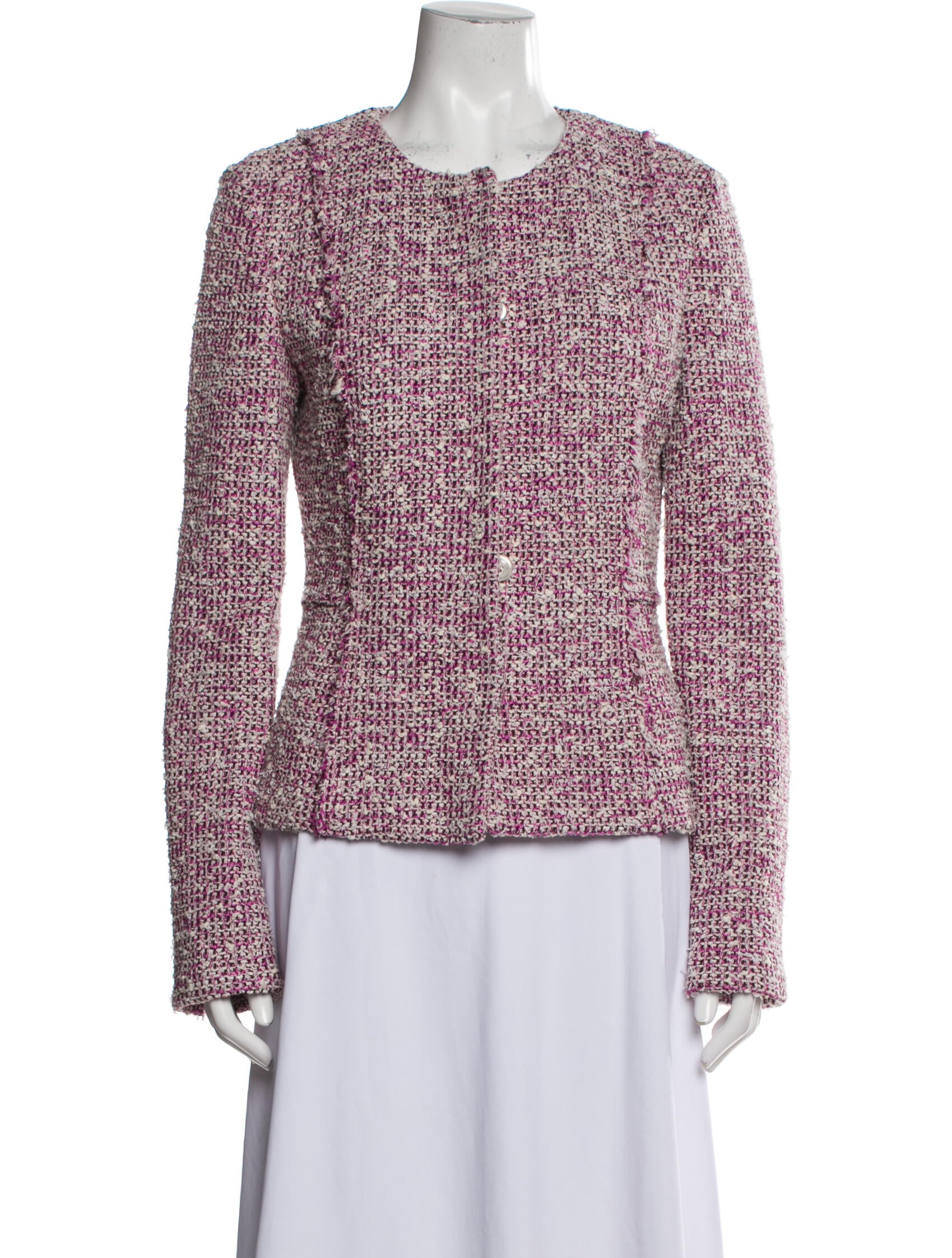 St. John Tweed Pattern Evening Jacket w/ Tags