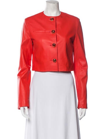 St. John Jackets Leather Evening Jacket US 2 | XS