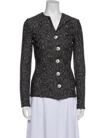 St. John Jackets Printed Evening Jacket XS