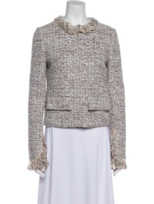 St. John Tweed Pattern Evening Jacket