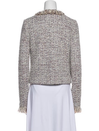 St. John Tweed Pattern Evening Jacket