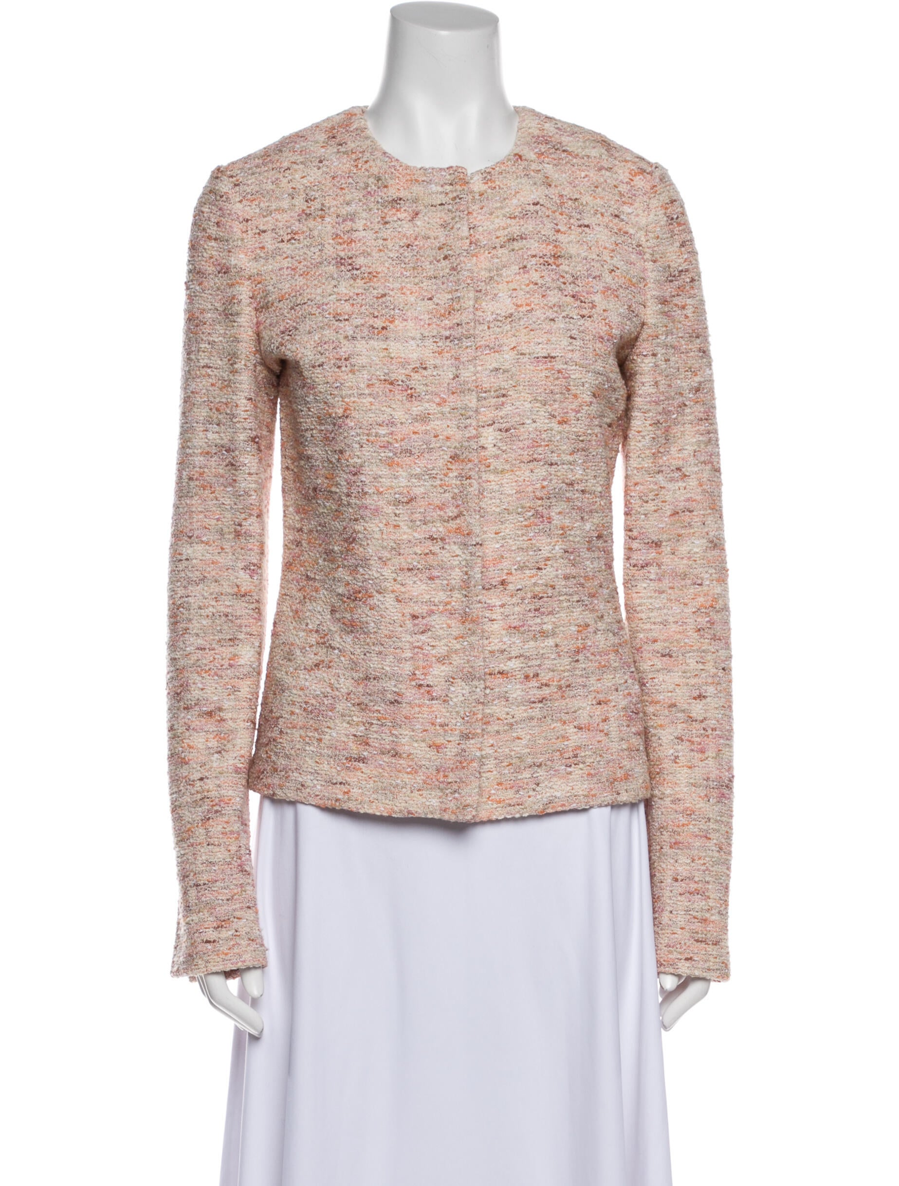 St. John Tweed Pattern Evening Jacket