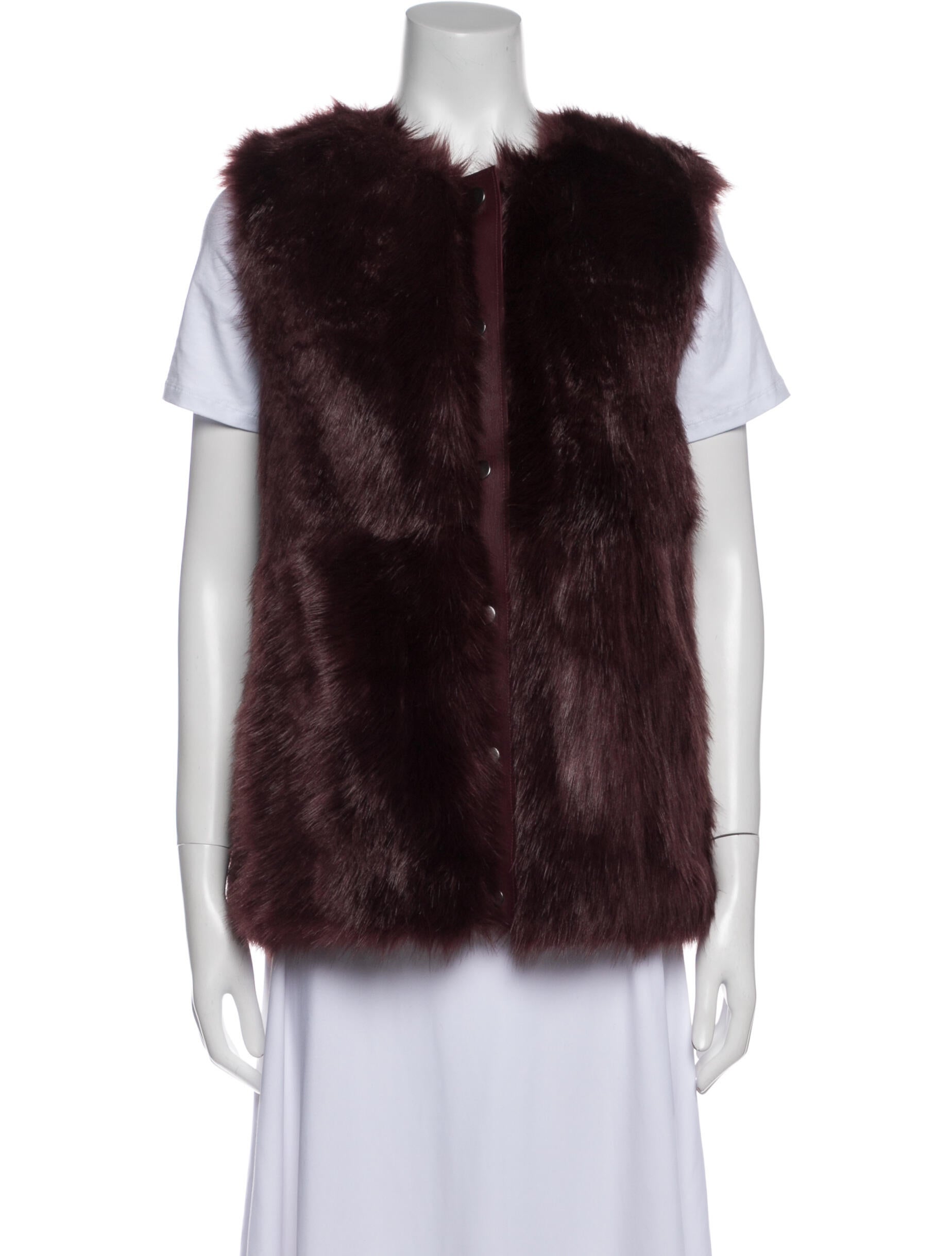 St. John Animal Print Vest