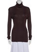 St. John Turtleneck Long Sleeve Top