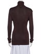 St. John Turtleneck Long Sleeve Top