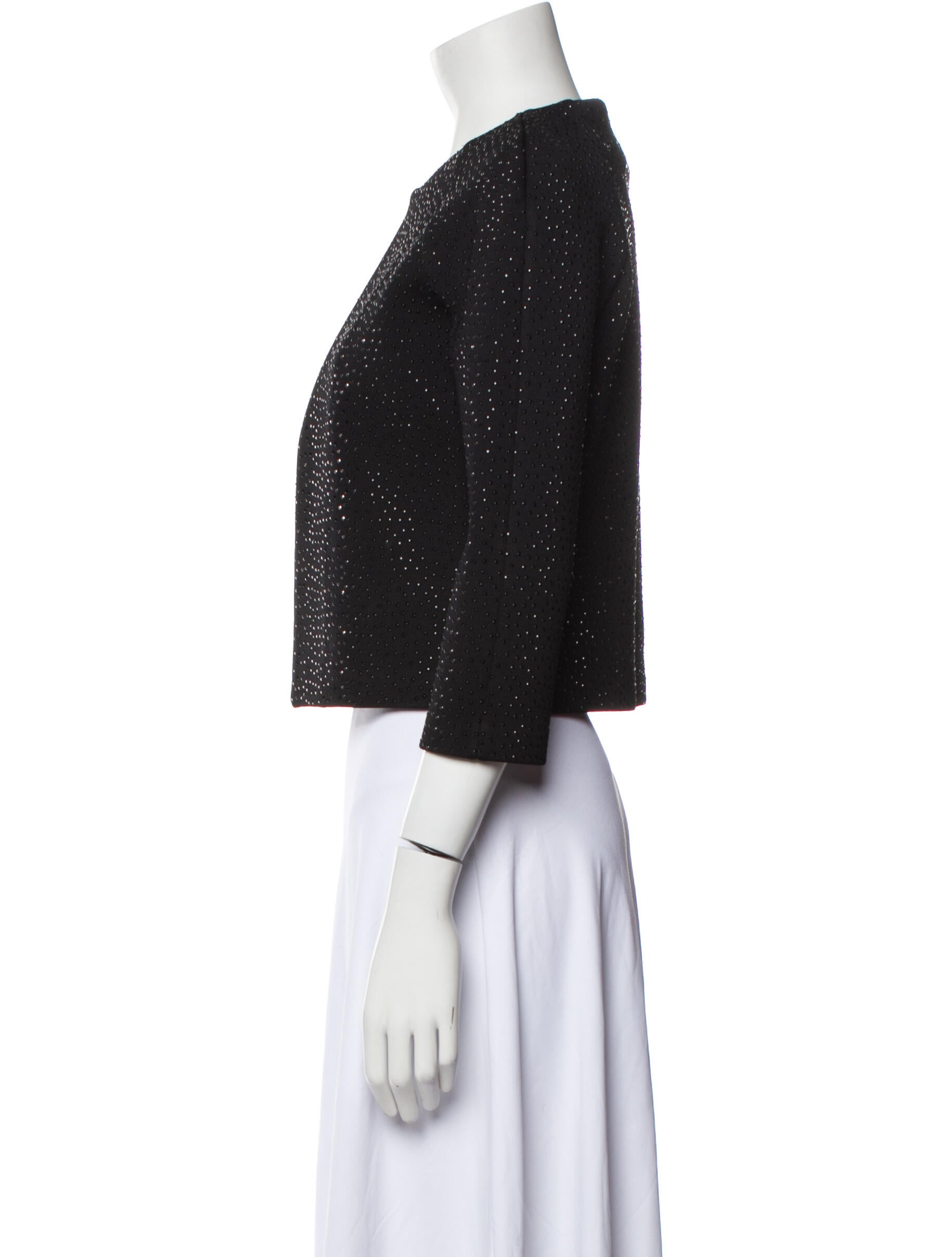 St. John Printed Evening Jacket