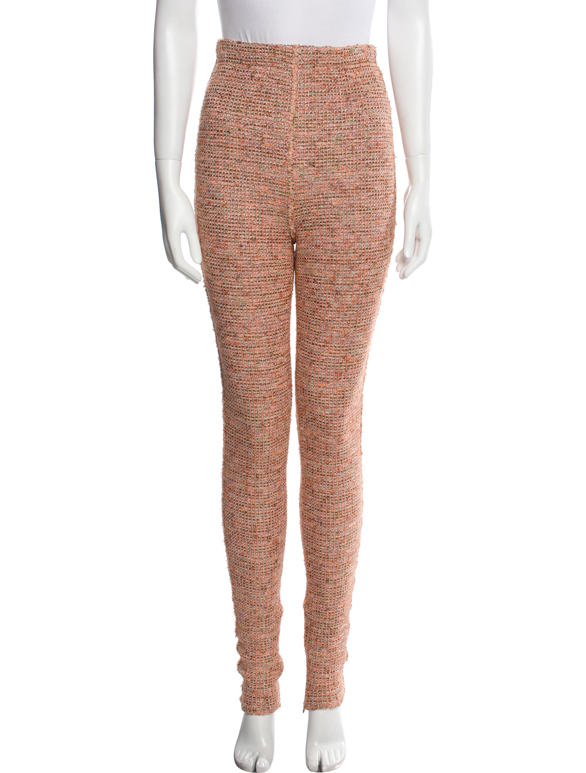 St. John Tweed Pattern Sweatpants