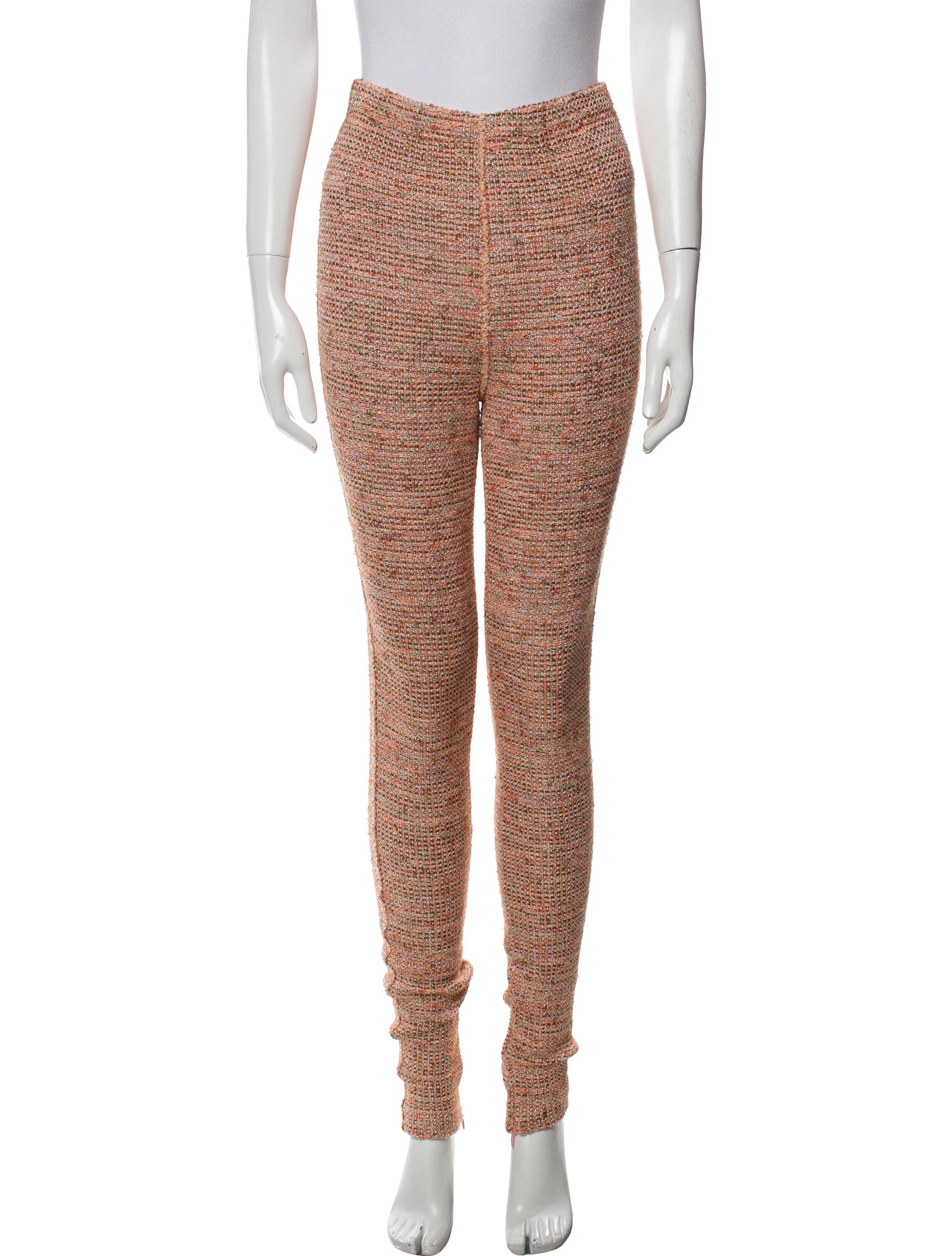 St. John Tweed Pattern Sweatpants