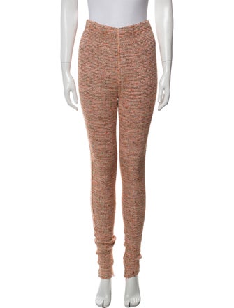 St. John Tweed Pattern Sweatpants