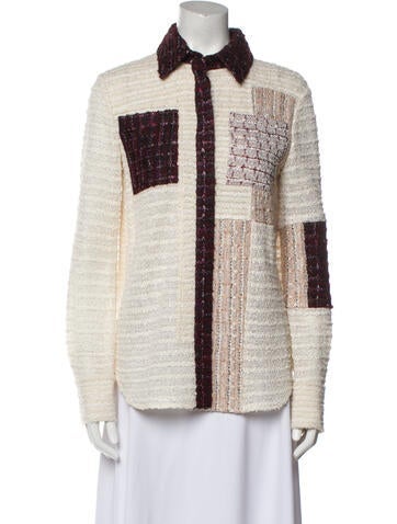 St. John Jackets Tweed Pattern Evening Jacket S