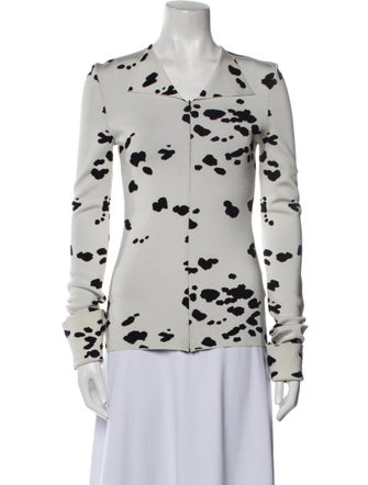 St. John Printed Evening Jacket