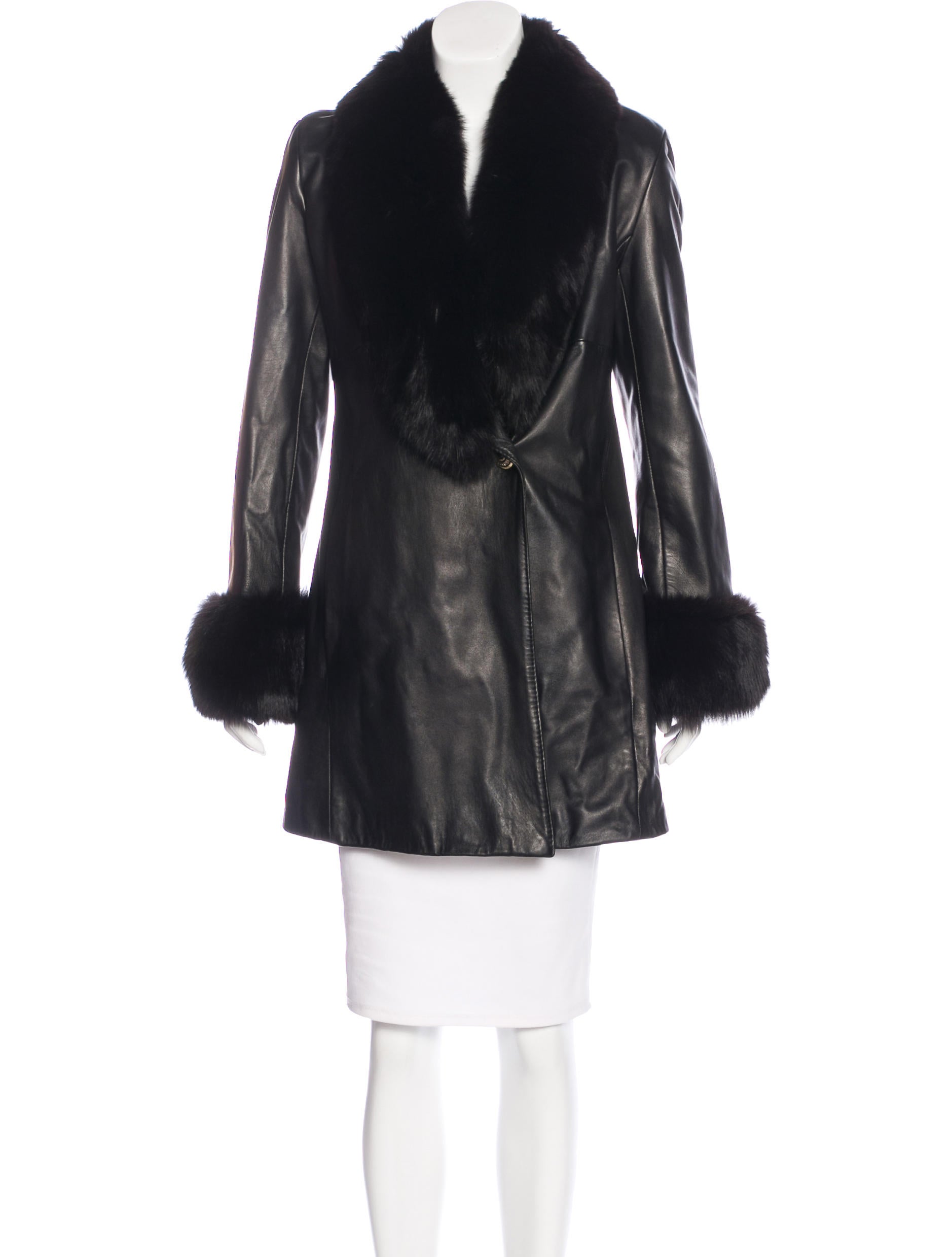 st john fur coat