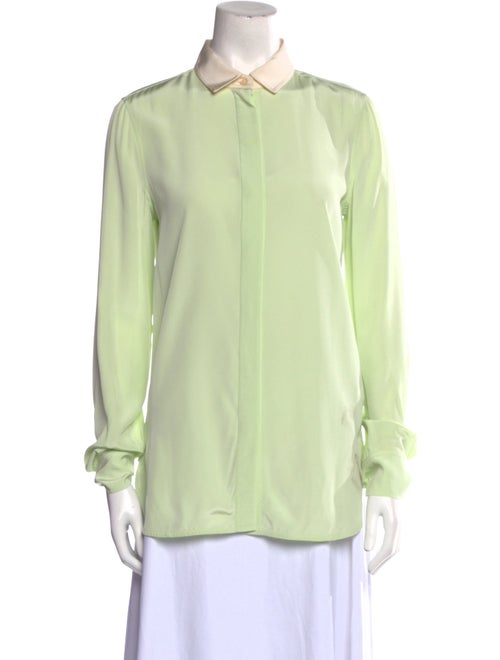 St. John 2022 Long Sleeve Button-Up Top