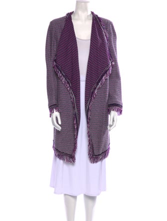 St. John Tweed Pattern Coat