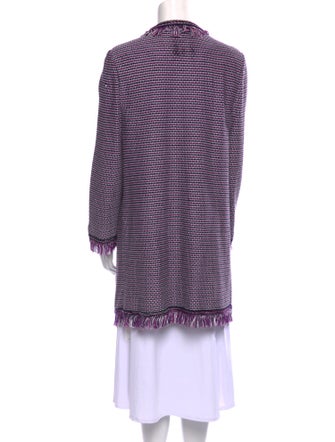 St. John Tweed Pattern Coat