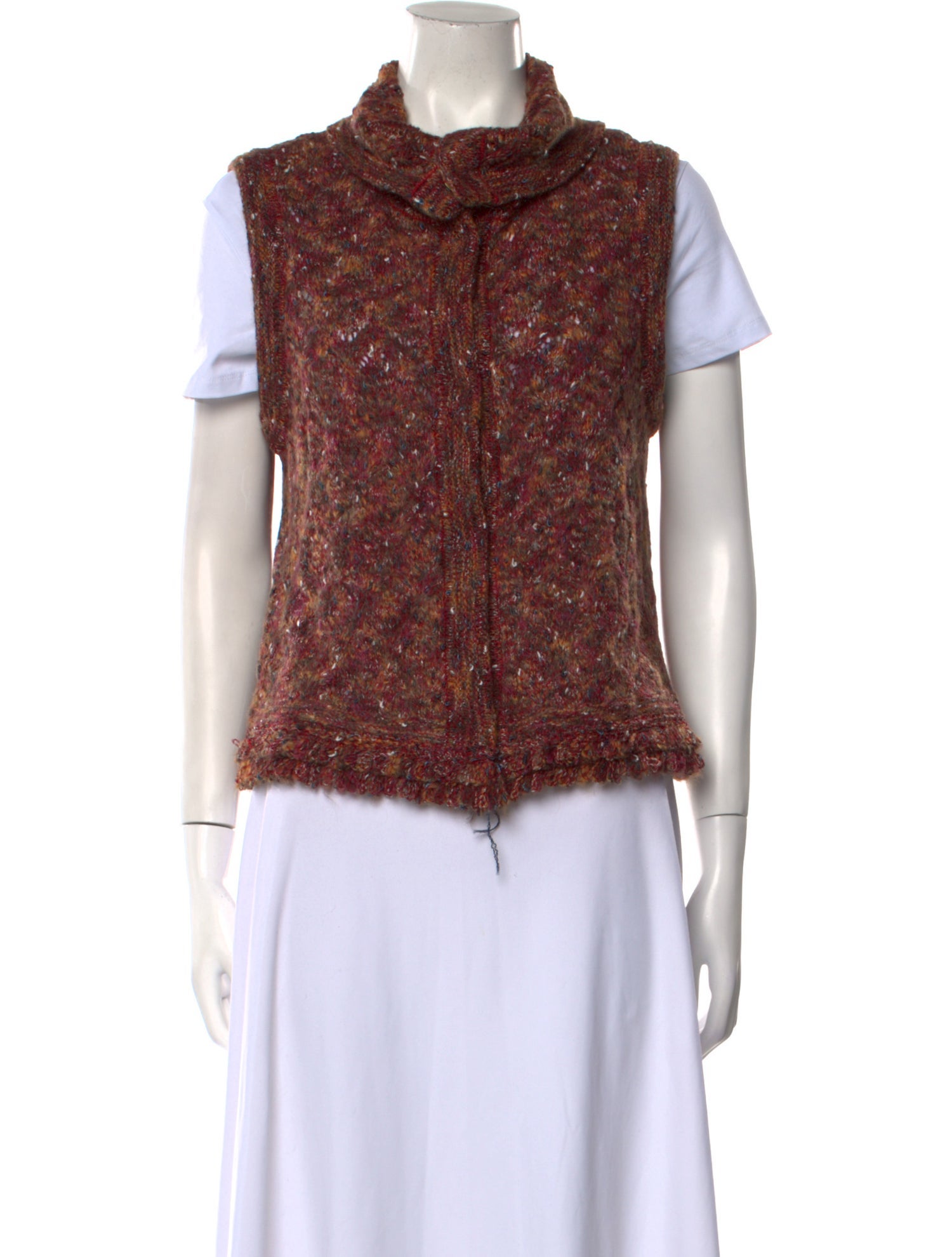 St. John Cowl Neck Sweater