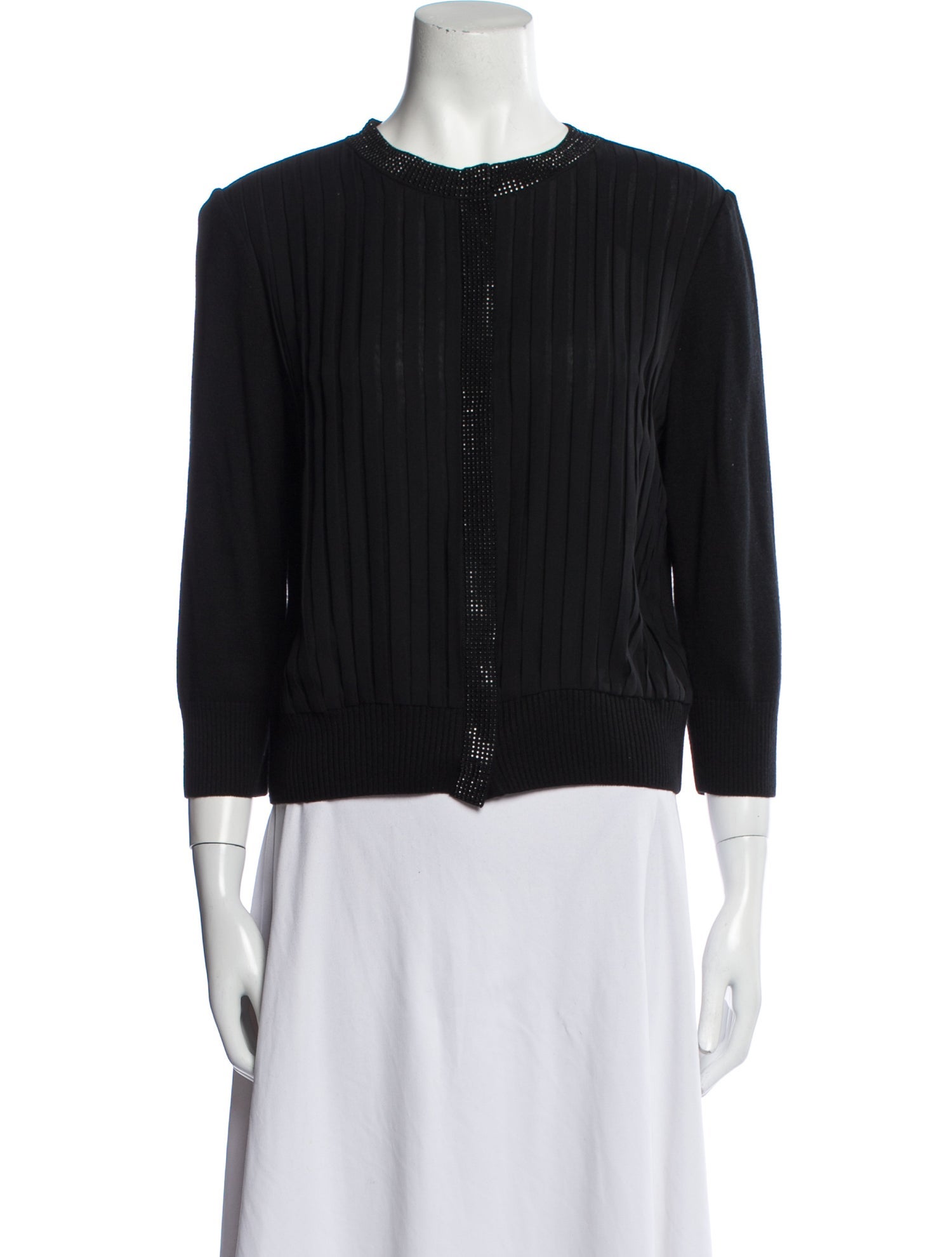 St. John Silk Black Jackets, Clothing STJ239102 The RealReal