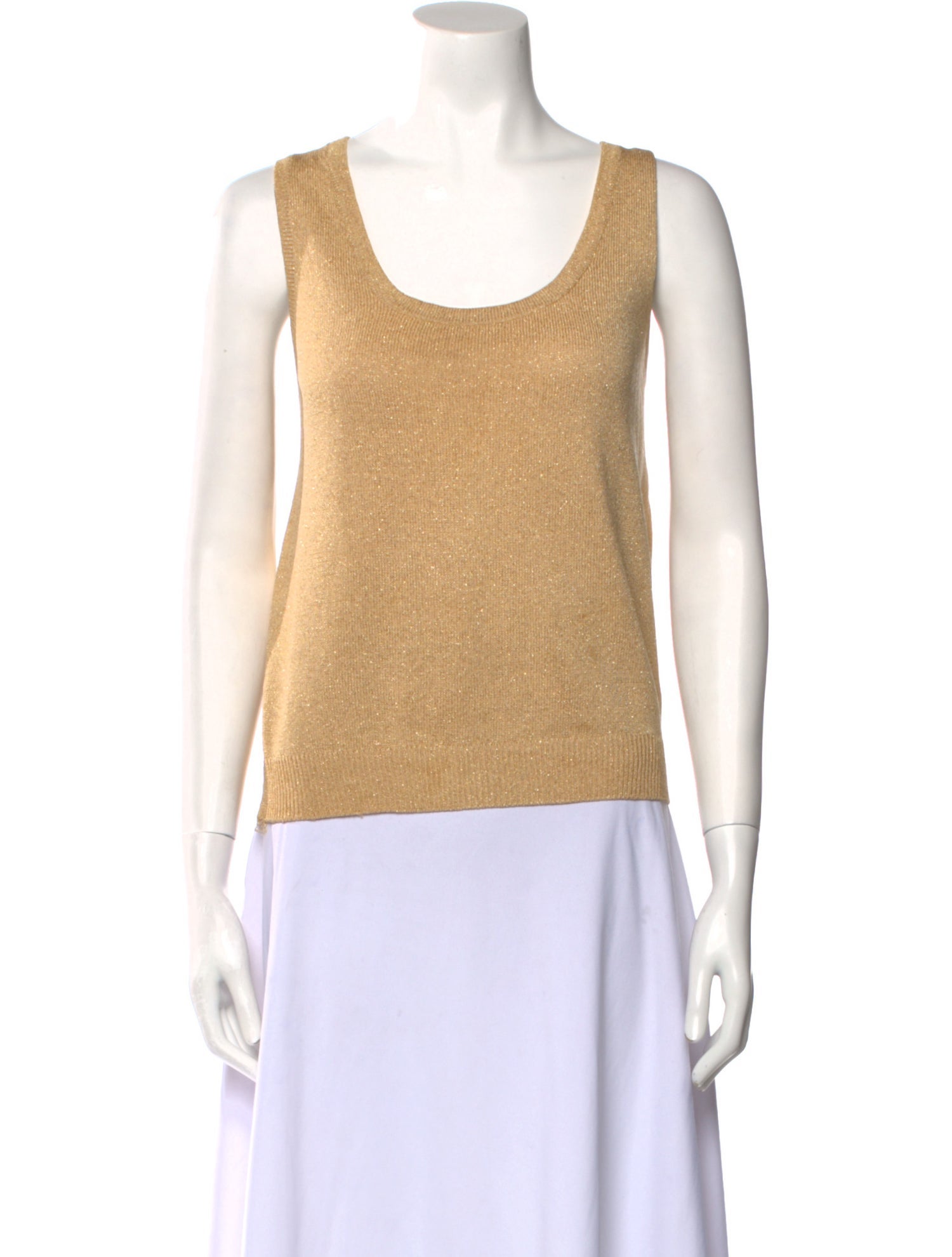 St. John Scoop Neck Sweater