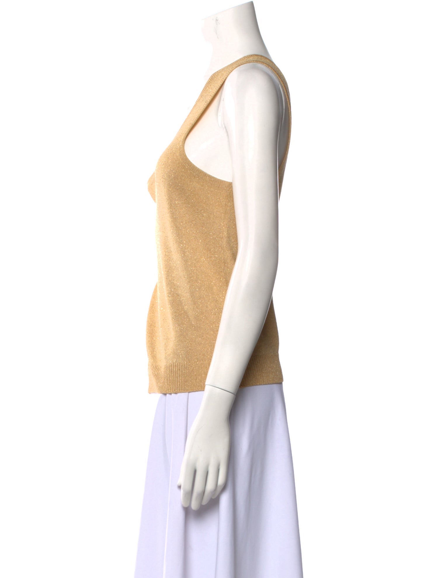 St. John Scoop Neck Sweater