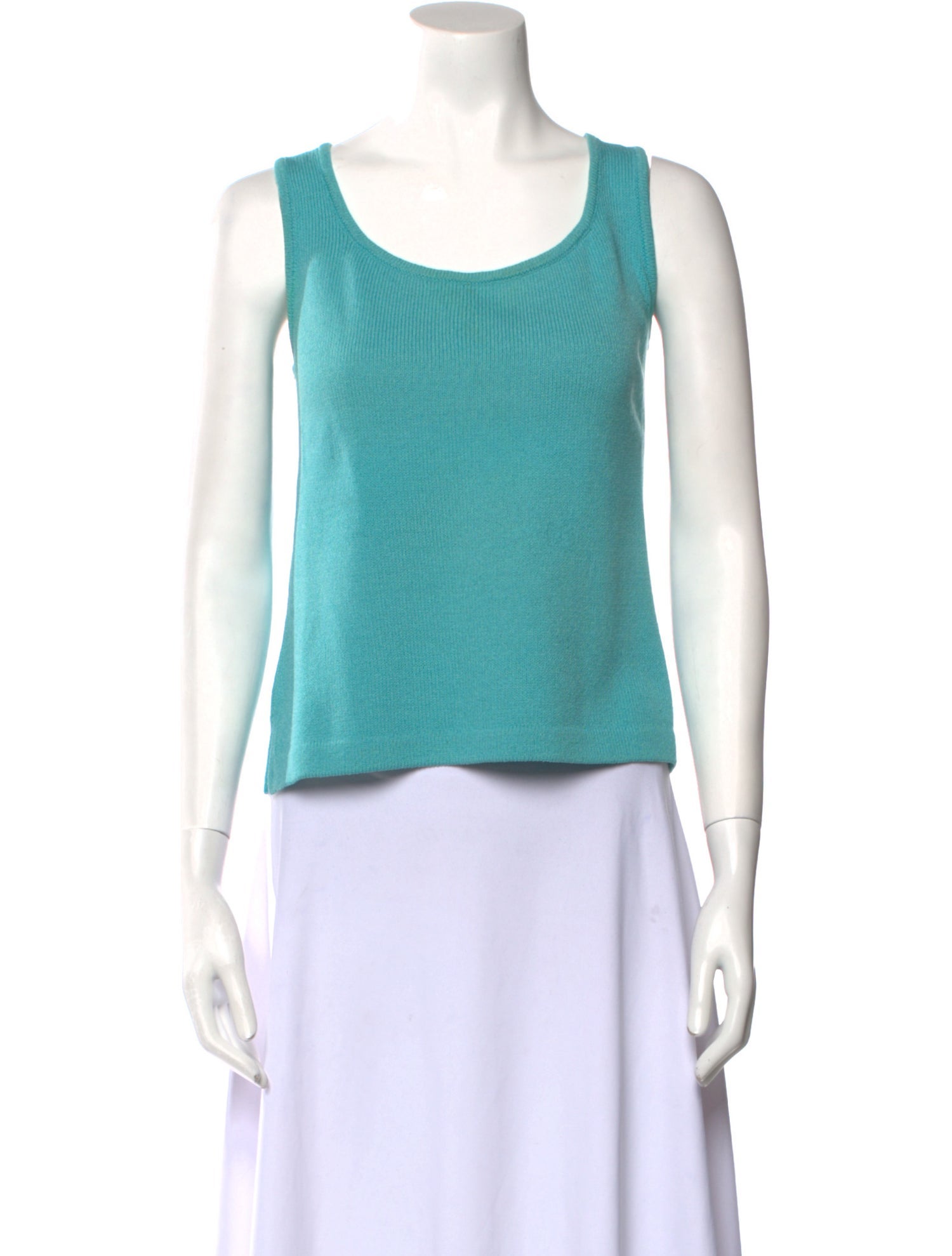 St. John Scoop Neck Sweater