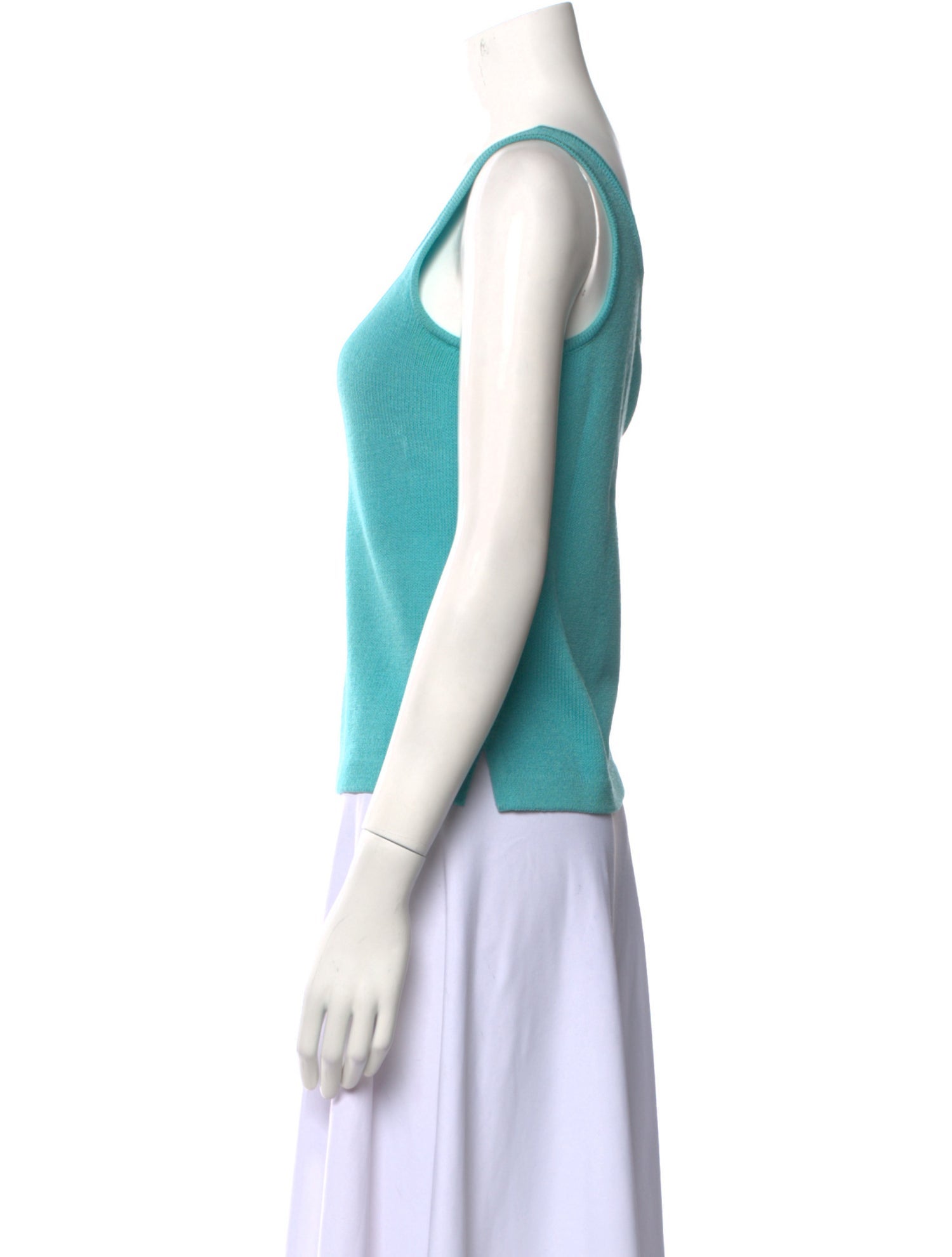 St. John Scoop Neck Sweater