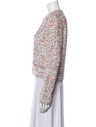 St. John Tweed Pattern Evening Jacket