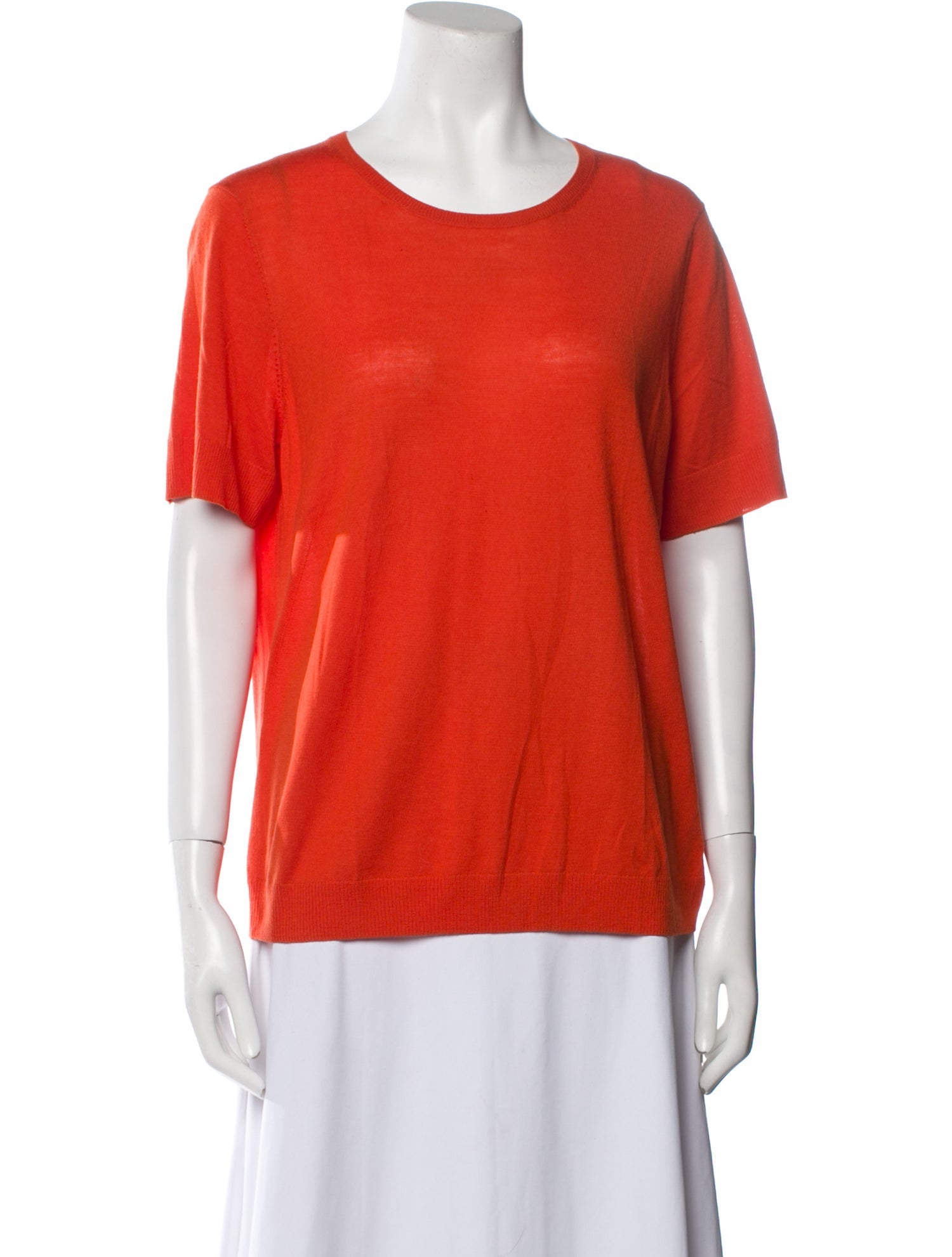 St. John Scoop Neck Short Sleeve T-Shirt